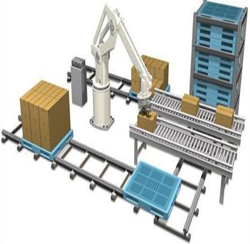 機(jī)械手碼垛輸送線